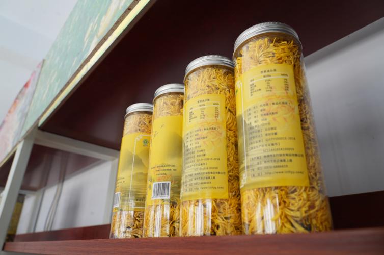 如今,合作社的菊花种植已成规模,产品远销各地